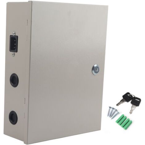 AKLOSIPY PWM 12V 10A Boîte d'alimentation de Contrôle d'accès avec une Fonction de Mise Hors Tension Retardée pour des Solutions de sécurité Fiables (1/5)