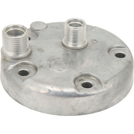 Couvercle de compresseur de climatisation en aluminium, couvercle arrière de remplacement pour compresseur de climatiseur SANDEN SD508, joint torique HRZ 8X10 (1/5)