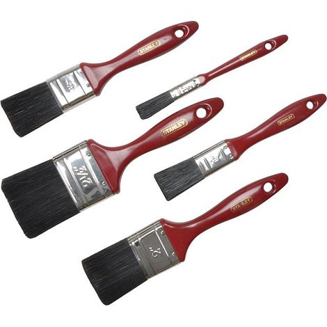 Decor Paint Brush Set of 5 12 25 37 50 & 62mm