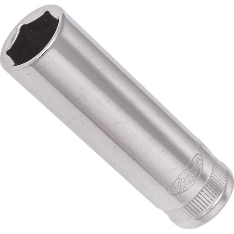 Steckschlsseleinsatz lang V2311N 3/8 Zoll (10 mm) Vierkant hohl Auen Sechskant Profil SW 13 mm (1/3)