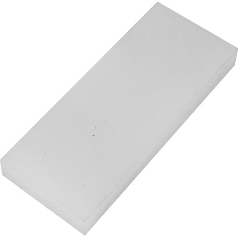 Tapis de découpe et de poinçonnage en caoutchouc blanc, outil pour le travail du cuir, 20 x 8 x 2,5 cm (1/5)