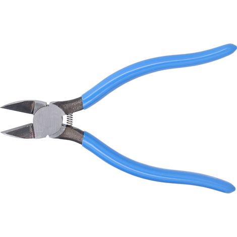 Pince coupante diagonale mini en acier chrome vanadium, coupe plastique, bavures et fils souples (1/5)