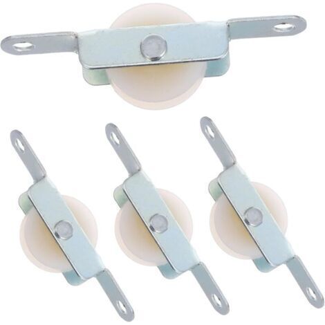4Paquet Kit de Réparation de Parasol Extérieur de Poulie pour Accessoires Compatibles Divers Parasols de Terrasse Fixation Durable (1/4)