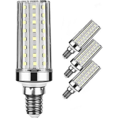 Ampoules de Maïs LED 20W, Équivalent 150W Ampoule Incandescente, 1300LM, 3000K Blanc Chaud, Ampoules à E14 Petite Vis Edison, 4 Pièces (1/4)