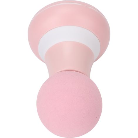 Mini Masseur Électrique 6 Vitesses, Relaxation Musculaire, Soulagement Douleur, Sans Fil, Bâton de Massage Portable Rose (1/5)