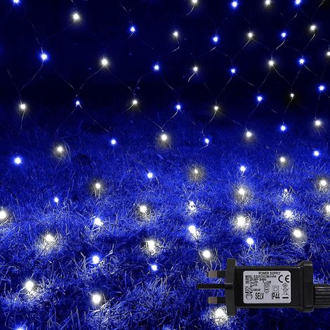 Filet lumineux LED guirlande sapin de Noël, lumière féerique pour décoration chaude de jardin fenêtre fête (1/5)
