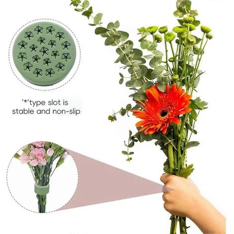 Support de tige florale en spirale fiable pour ikebana C-- (1/5)