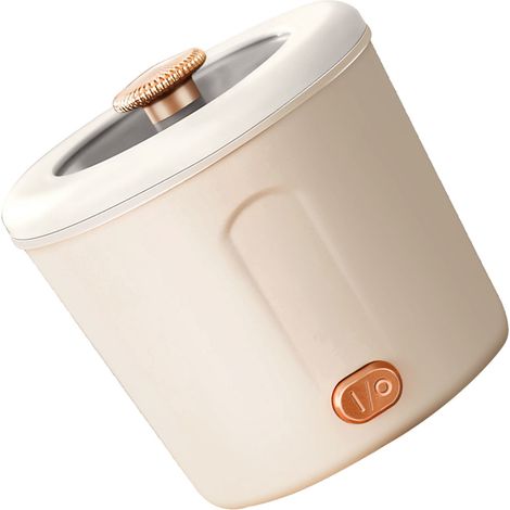 Multifunktionaler Mini-Wasserkocher für Studenten, Wohnheime und Reisen kleiner weißer Wasserkocher mit EU-Stecker (1/5)