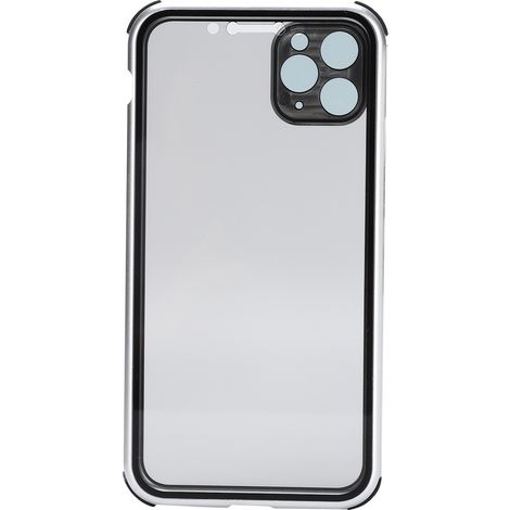 Étui iPhone 11 Pro Max Magnétique Anti-Regard avec Verre Double Face (1/5)