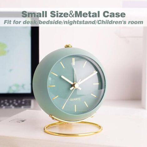 Sveglia Retro Silenziosa con Luce Notturna, Operazione Semplice e Allarme Forte, Ideale per la Mamma - Regalo Perfetto (1/4)