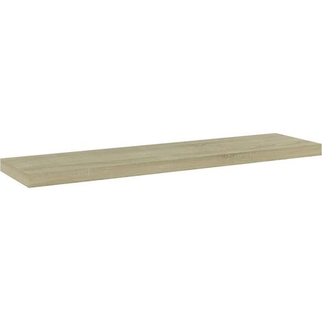 Maison Exclusive - Bücherregal-Bretter 4 Stk. Sonoma-Eiche 40x10x (1/5)