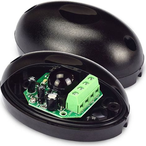 Capteur de faisceau infrarouge unique, 2 pièces, Protection IP55, alarme photocellule automatique pour ouvre-porte (1/5)