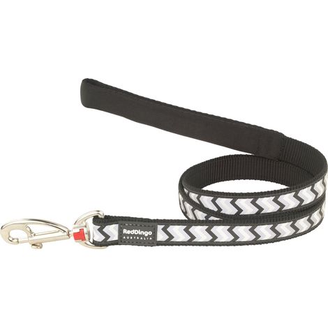 Laisse Red Dingo Reflective Ziggy Noir Taille : T2