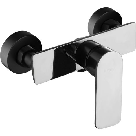 Mexen Alfa robinet de douche, Noir/Chrome - 745740-71 (1/2)