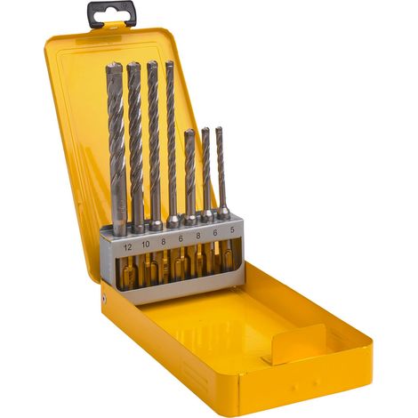 DeWALT ELITE® Full Carbide SDS-plus® Hammerbohrer- Set 7-tlg.
