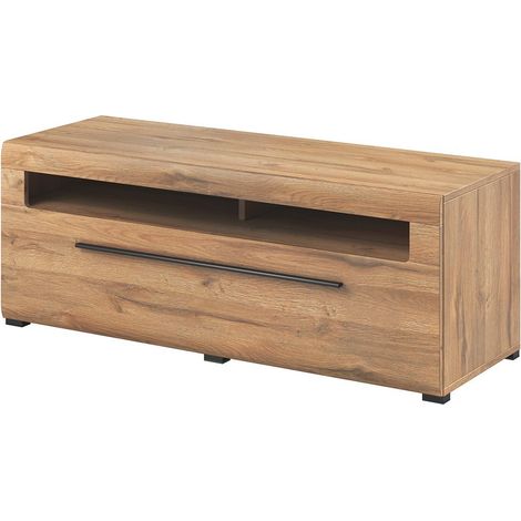 Mobile TV 140cm collezione BREDA. Colore quercia. Stile design.