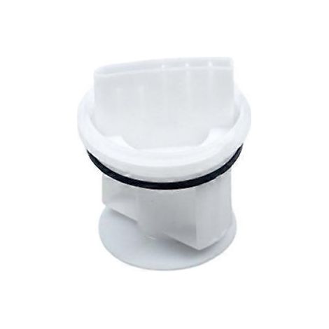 Couvercle de vidange du tambour de lave-linge automatique, couvercle de pompe de vidange, filtre (blanc) ( ) (1/2)
