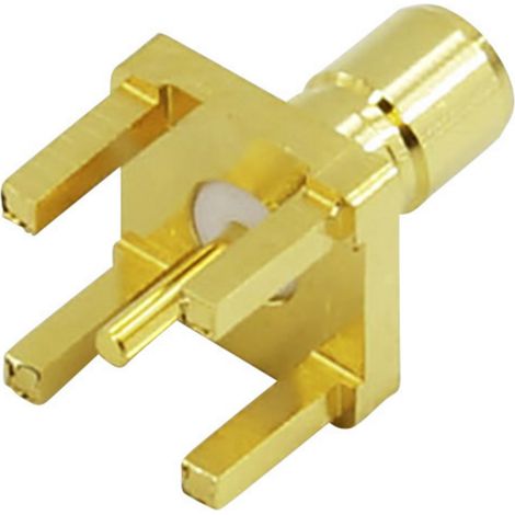 TRU COMPONENTS SMB-017 5972584 SMB-Steckverbinder Buchse, Einbau vertikal 50 Ω 1 St.