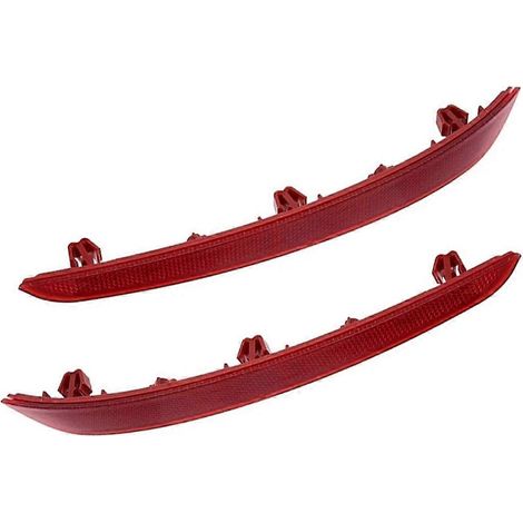 Bandeau réflecteur de pare-chocs arrière, cache réfléchissant 63147388765 63147388766 pour 530i 2017-2020 (1/5)