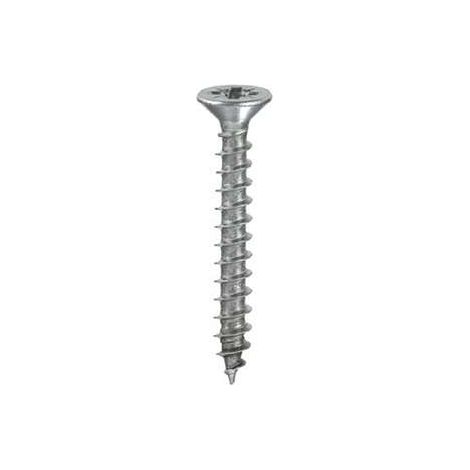 12 PEZZI - VITI AUTOFILETTANTI PER TRUCIOLATO IN ACCIAIO INOSSIDABILE - IMPRONTA A CROCE 4,0x60MM