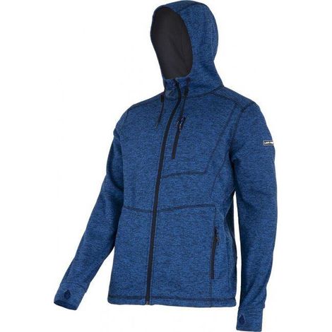 Felpa con cappuccio blu e cerniera, "M", CE, lahti