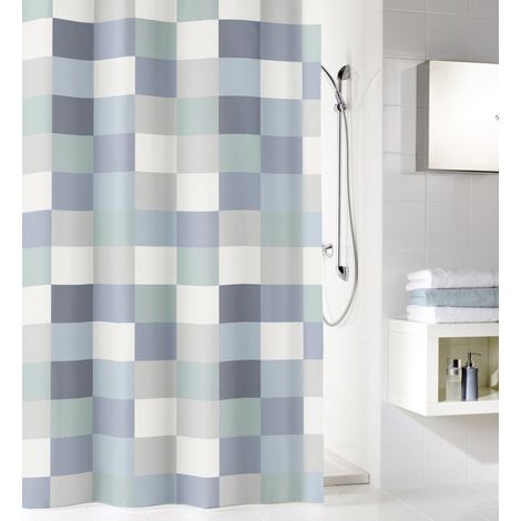 Kleine Wolke Duschvorhang Check mare 180 x 200 cm Duschvorhang