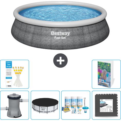 Bestway Bestway Fast Set Ronde - 457x84 cm - 7-pièces S238 (1/5)