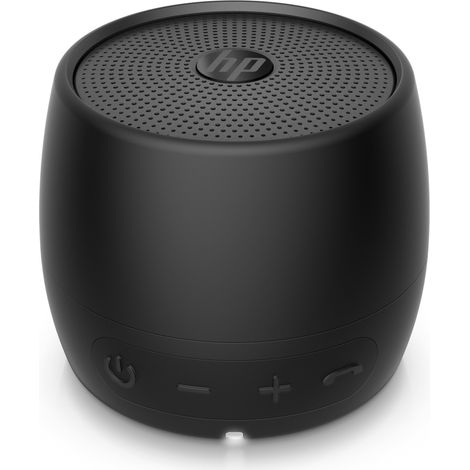 Altavoz Bluetooth HP 360 negro portátil cilíndrico (1/5)