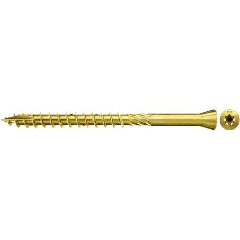 Fischer 200x Tornillo para tarima 3,5 x 45 cabeza avellanada 660103