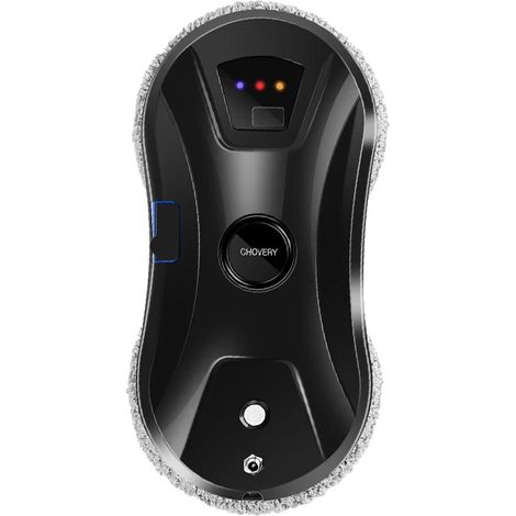 Robot de nettoyage de fenêtres, télécommande, fonctionnement sûr, noir, UE, Oui (1/2)