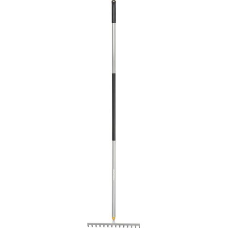 Rastrello Ergonomico Fiskars con Manico in Alluminio (1/3)