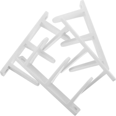 4 pièces guide de sol pour porte coulissante, plastique (1/5)
