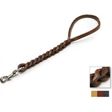 GUINZAGLIO PER CANI DOPPIA TRECCIA 450 mm (1/3)