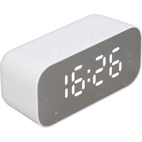 Radio-réveil - - COC-7842372331220 - Bluetooth 5.0 - Double alarme - FM avec écran LED (1/3)