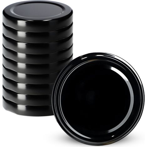 Tapas para tarros, tapón, tarros, tapa, tapa Fi58, 10 piezas, 4 ganchos (1/5)