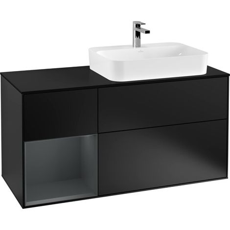 Villeroy & Boch F392HGPD Armoire sous-lavabo Finion F39 (1/2)
