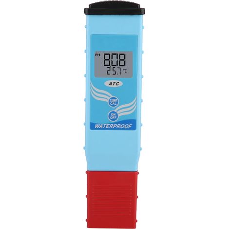 Testeur pH et Température Eau 2 en 1 Stylo Numérique Portable Écran LCD Compensation Auto IP65 pour Piscine Aquarium (1/5)
