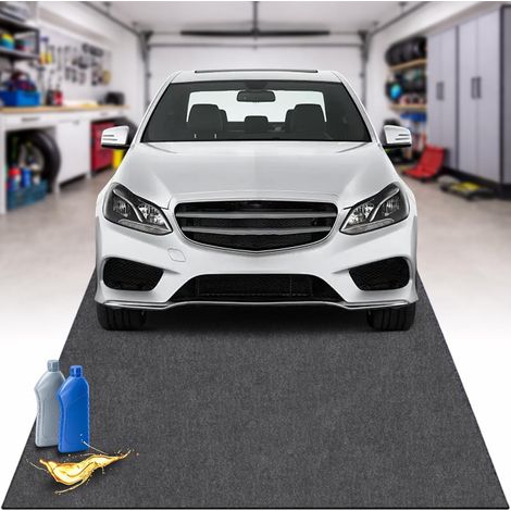Garage Mat 253 x 221 cm, Absorbent Waterproof Anti Oil Floor Protection Mat for Garage, Entrance, Car Trunk Office, Outdoor (1/5)