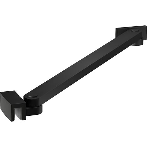 Mexen schräger Stützbügel für Duschwände und -türen 6-8 mm, schwarz - 830-09-70