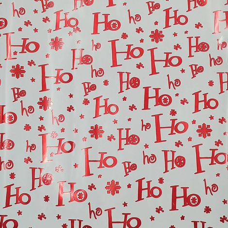 Lote de 3 rollos de papel de regalo metálico impreso 200x70cm - Feeric lights & christmas