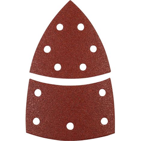 Set  6 Fogli Abrasivi  Gr.  80 496108 Kwb (1/3)