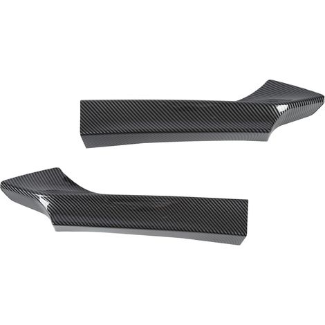 Pare-chocs Avant Spoiler Lèvre Séparateur Style Carbone pour Série 2 F22 F23 M Sport Kit Diffuseur (1/5)