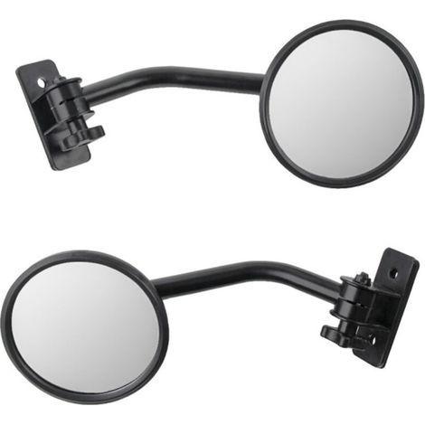 Porte latérale de voiture Miroir rétroviseur réglable forme angle lentille point aveugle extérieur pour Jeep pour Wrangler TJ JK 1997-2018 Styling de voiture (1/4)