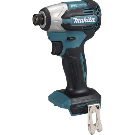 Makita DTD158Z Avvitatore a percussione 18 V 170 Nm 1 4 pollici 125 x 81 x 251 mm colore Nero Blu (1/3)