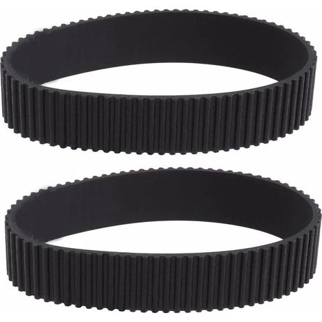 2 Pièces CT2610387984 HTD201-3M-14 67 Dents Courroie Crantée Synchrone en Caoutchouc pour Rabot Électrique, Courroie de Distribution en Boucle Fermée, Compatible Bosch Skil (1/5)