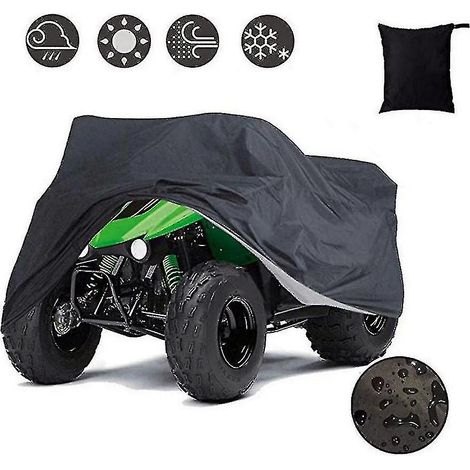 Housse pour quad/VTT, imperméable et coupe-vent, résistante aux UV, 140 x 66 x 91 cm (1/5)