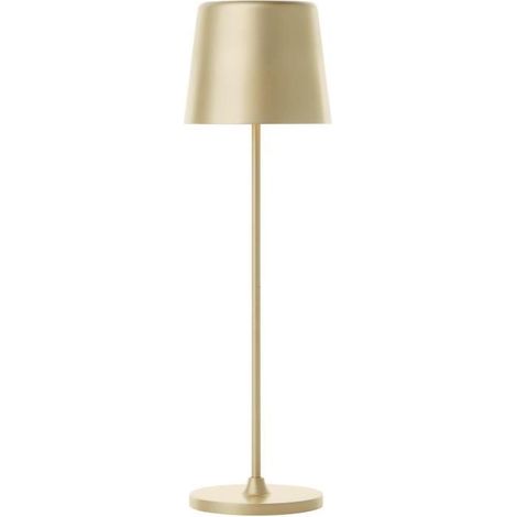Brilliant Kaami Außentischleuchte 2 W mit USB-Anschluss 37 cm gold Deckenlampen & Kronleuchter (1/5)