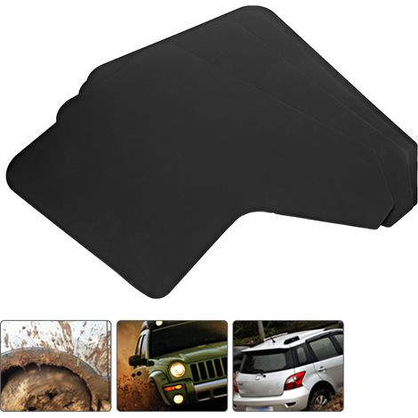 4-teiliger Universal-Schmutzfänger für Subaru Forester MF12BASBLK Schwarz