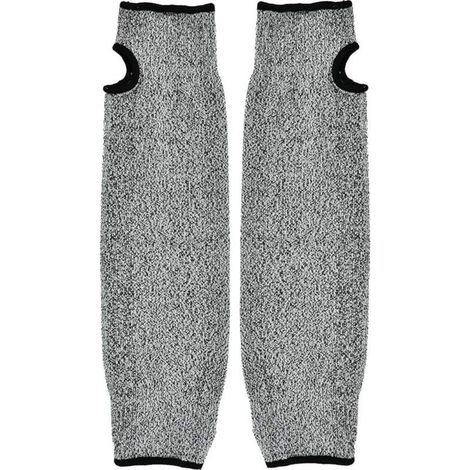 Manchon de protection pour bras, manchon pour bras de sécurité, Gants de travail à manches longues anti abrasion résistant aux coupures HPPE pour jardin, cuisine et travaux agricoles (35cm) (1/4)