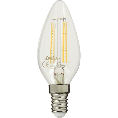 Ampoule LED a filament Flamme (équi. 40W) E14 (1/5)